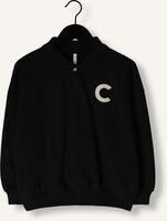 Schwarze RYLEE + CRU Pullover COLLARED SWEATSHIRT Schwarze RYLEE + CRU Pullover COLLARED SWEATSHIRT - medium