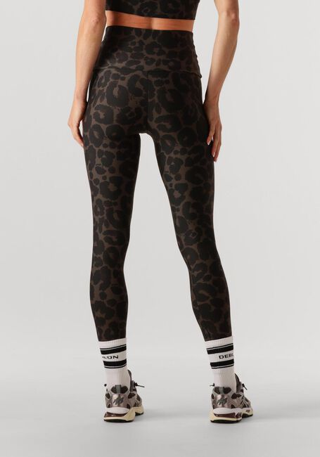 Braune DEBLON SPORTS Legging CLASSIC LEGGING HIGH WAIST - large