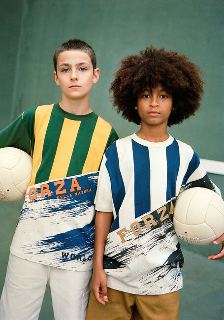 Mehrfarbige/Bunte MOLO T-shirt RODNEY - large