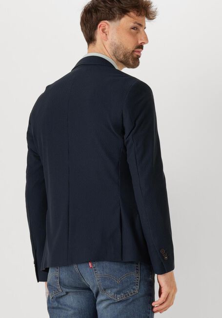 Dunkelblau CAST IRON Sakkos FANCY STRUCTURE KNIT - large