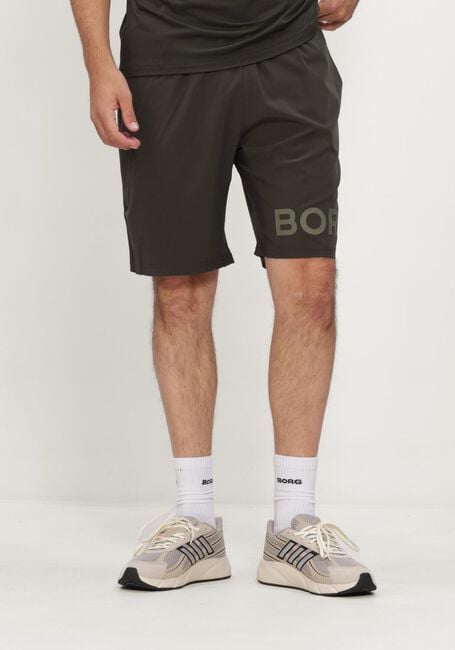 Khaki BJORN BORG Kurze Hose BORG 9 SHORTS - large