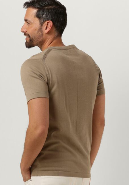 Beige DSTREZZED T-shirt DS_ZEKE TEE - large