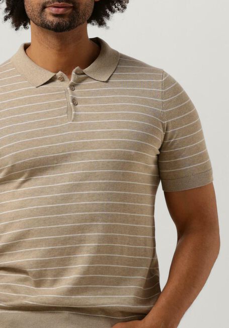 Beige SAINT STEVE Polo-Shirt HESSEL - large