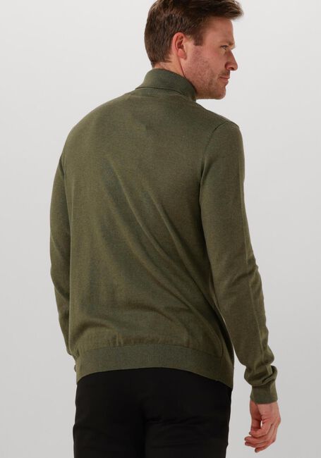 Grüne SELECTED HOMME Rollkragenpullover SLHBERG ROLL NECK NOOS - large