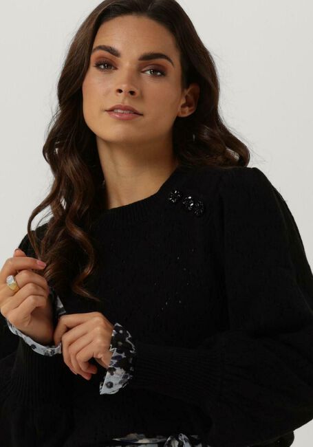 Schwarze FABIENNE CHAPOT Pullover DIANA LONGSLEEVE PULLOVER - large