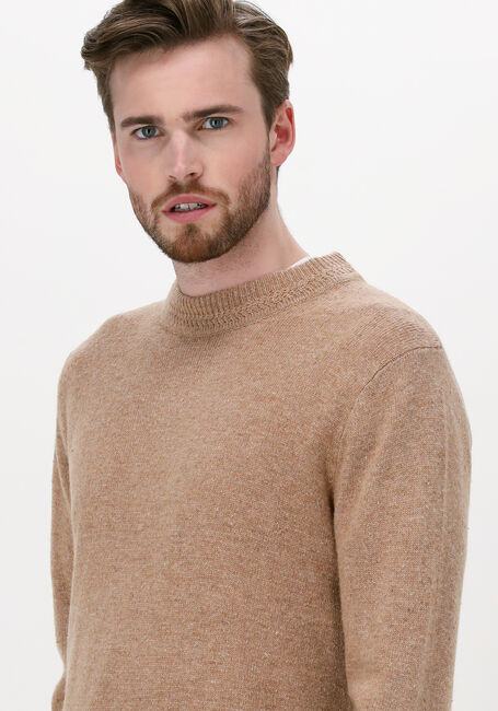 Beige SCOTCH & SODA Pullover 164025 - SPECKLED WOOL-BLEND P - large