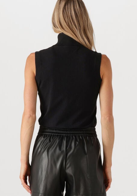 Schwarze SILVIAN HEACH Spencer TURTLE NECK WARMY - large