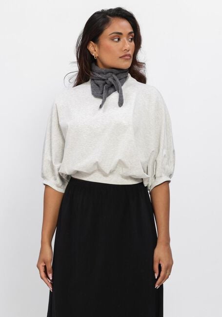 Hellgrau ANOTHER LABEL Blusen ALAMICE T-SHIRT S/S - large