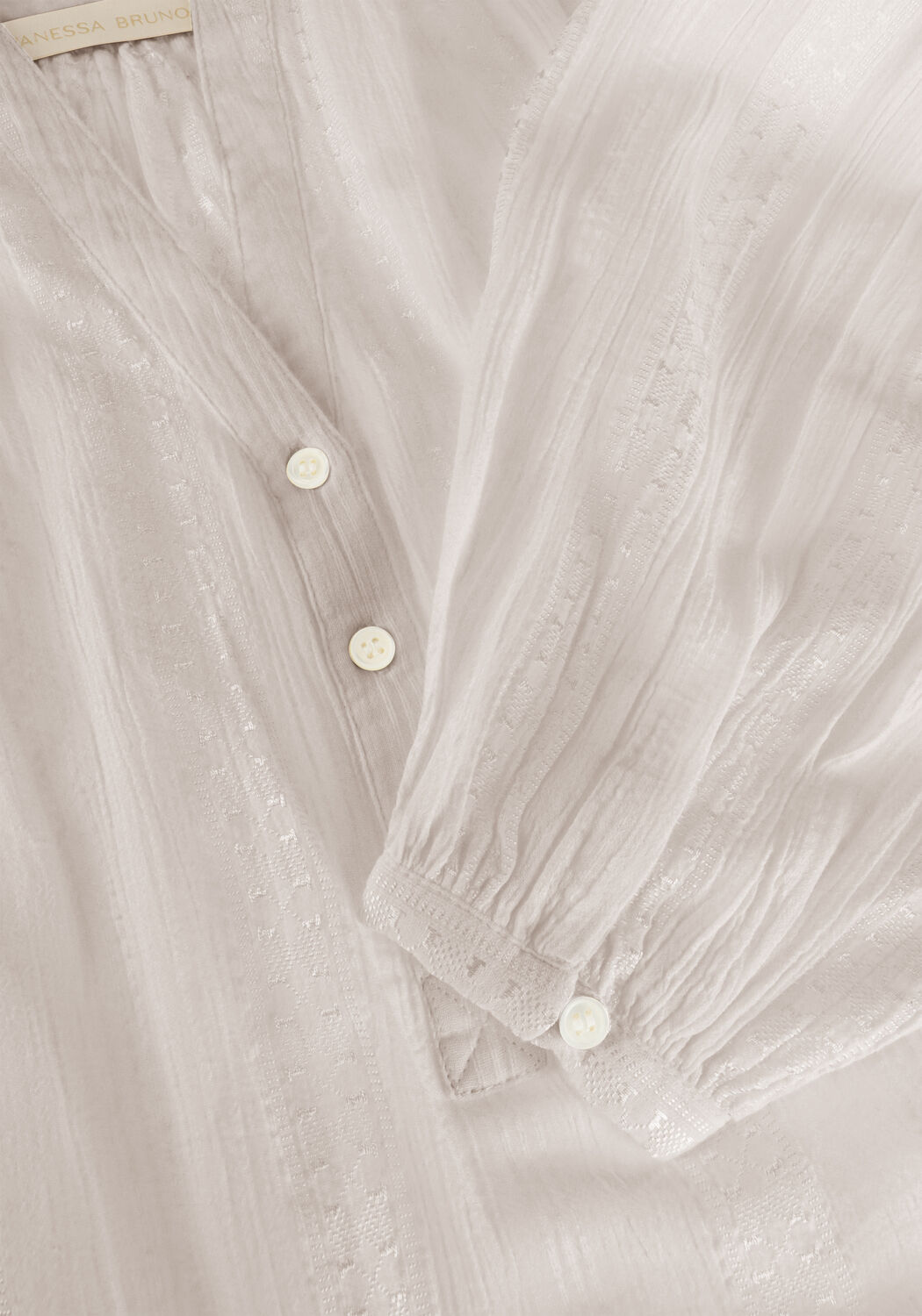 Wei&szlig;e VANESSA BRUNO Blusen NIPOA - large