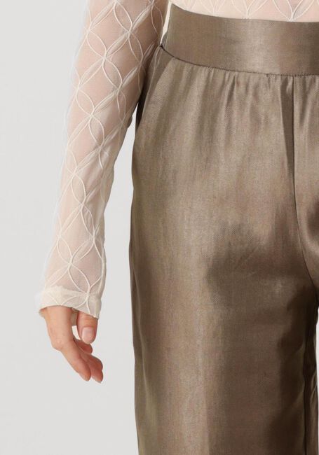 Bronzefarbene AIMEE THE LABEL Weite Hose SOLEIL - large