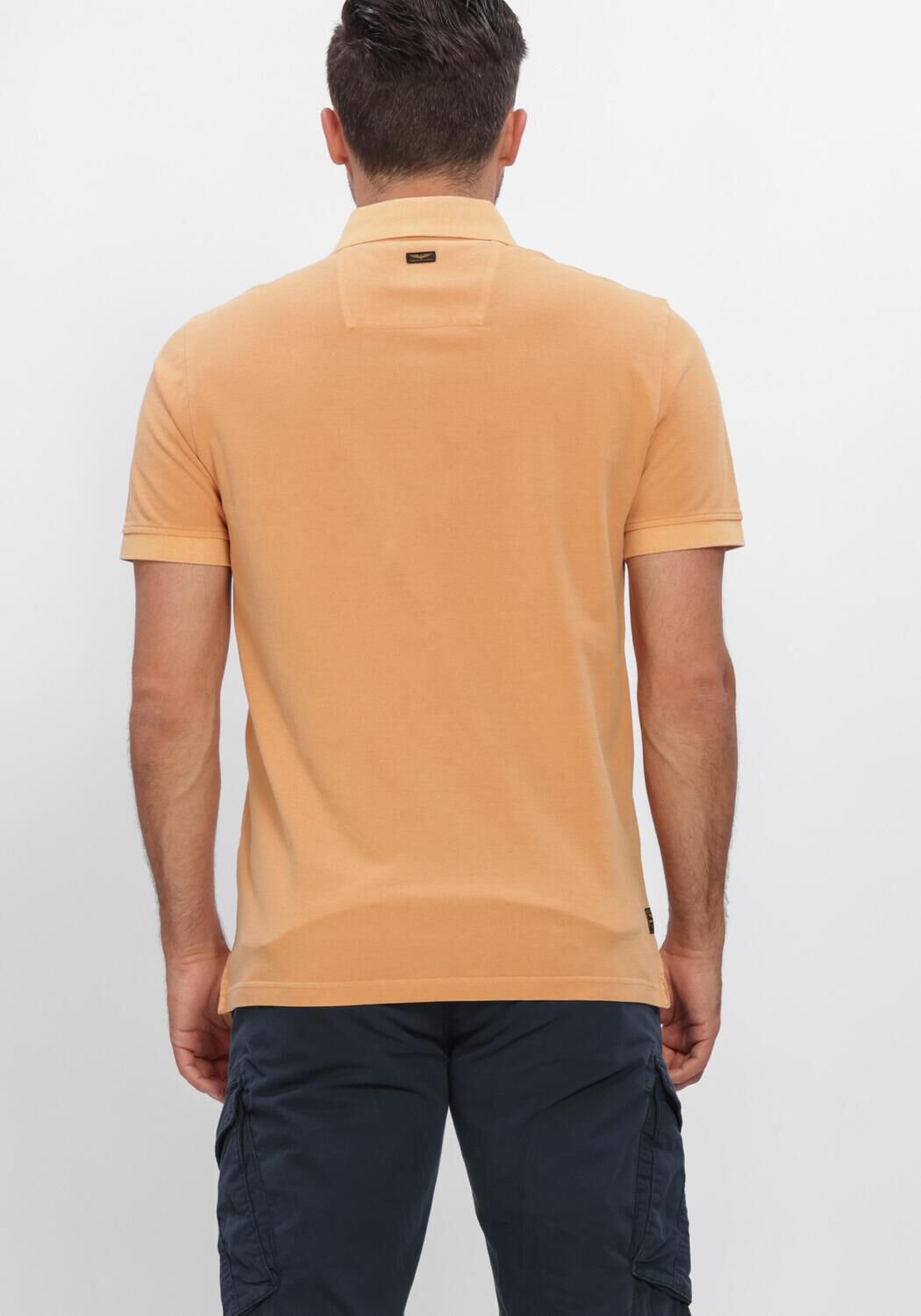 Orangene PME LEGEND Polo-Shirt SHORT SLEEVE POLO PIQUE GARMENT DYED TAILWING - large