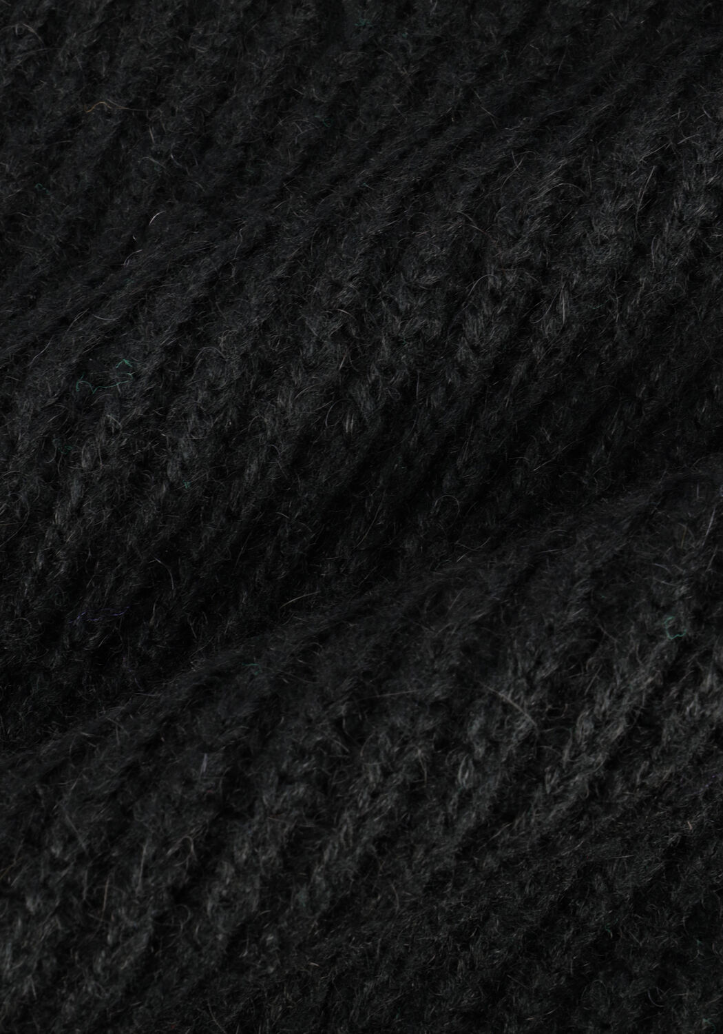 Schwarze NOTRE-V Pullover KNIT BUTTON NV-AZRA - large