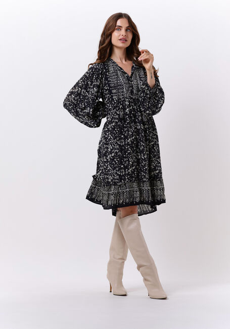 Schwarze MOLIIN Midikleid SALOME - large