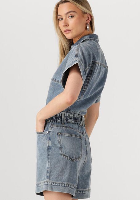 Blaue ROUGE EDIT Jumpsuit ROUJOLIE 2/4 DENIM PLAYSUIT - large