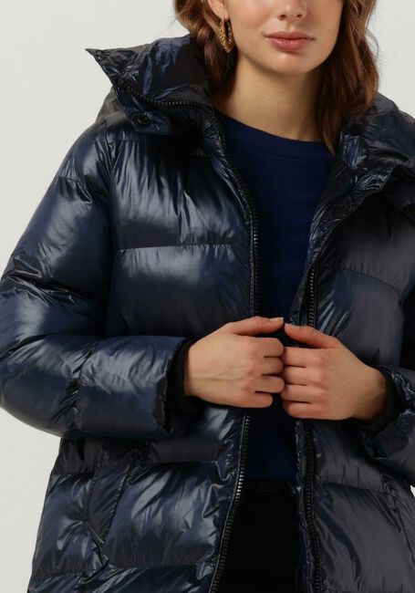 Dunkelblau CANADIAN Wattierte Jack RECLYLED SHINY - large