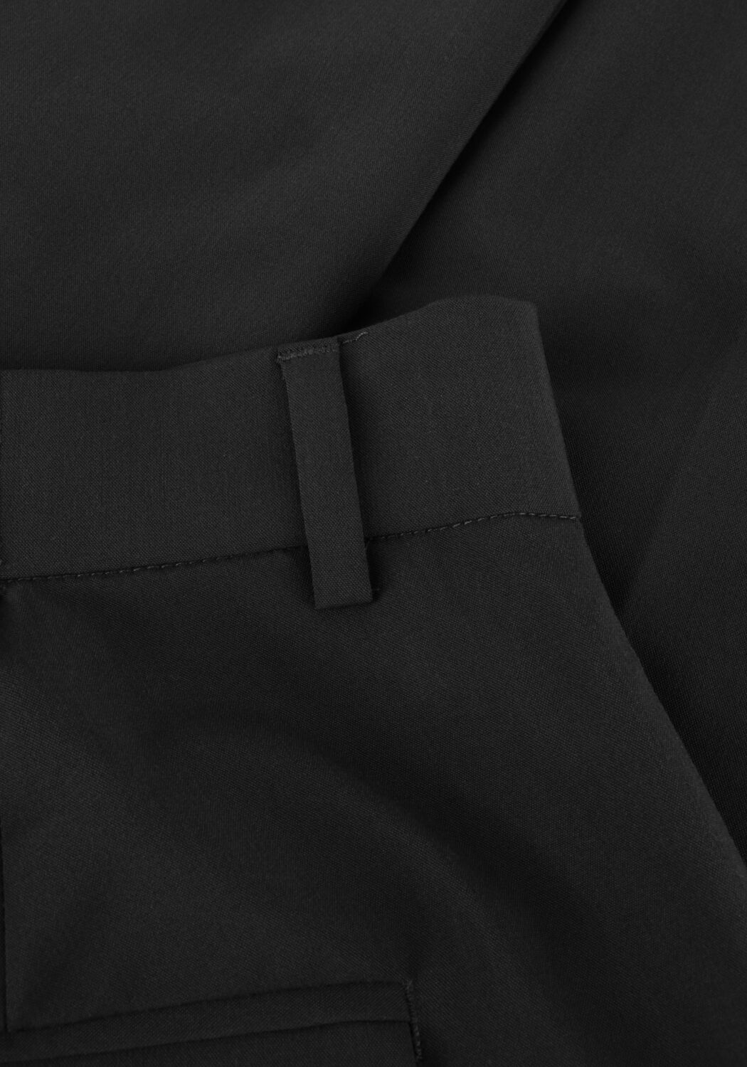 Blaue MSCH COPENHAGEN Hose MSCHCASSIE PANTS - large