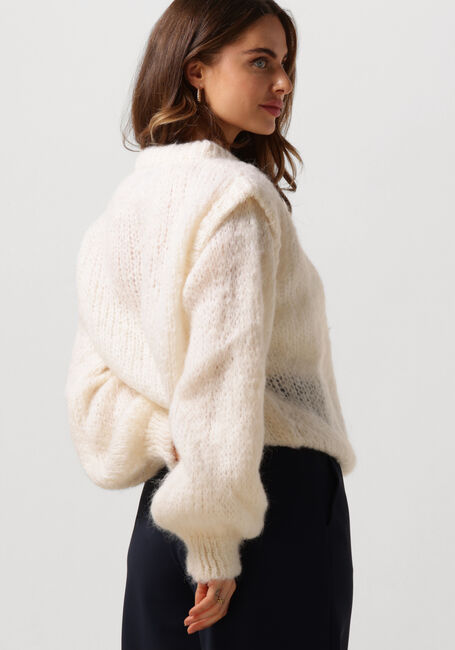 Weiße AMERICAN DREAMS Strickjacke OLLY CARDIGAN - large