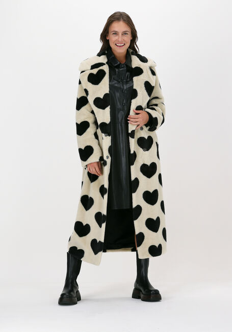 Beige IBANA Fake-Fur-Jack CLAIRE HEARTS - large