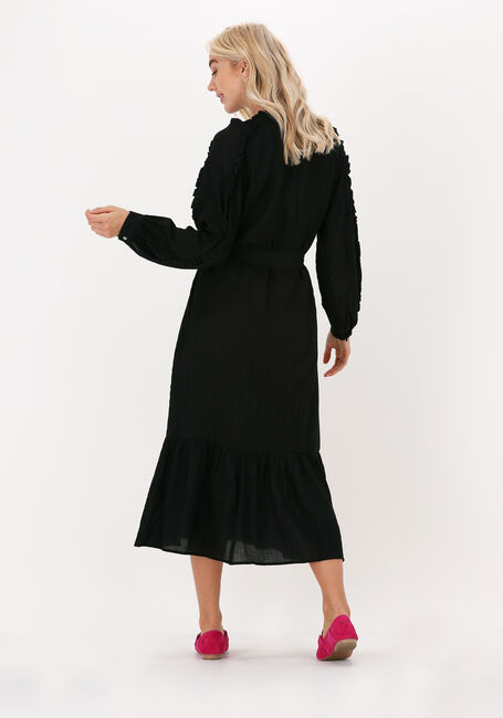 Schwarze CO'COUTURE Midikleid PETRA FRILL DRESS - large