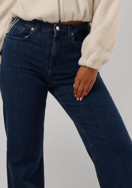 Blaue ANOTHER LABEL Wide jeans MOORE DENIM PANTS - large