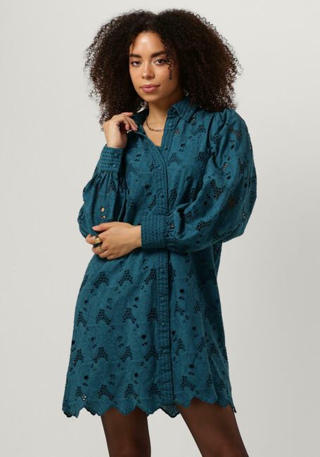 Blaue Y.A.S. Minikleid YASTEALA LS SHIRT DRESS S. - large