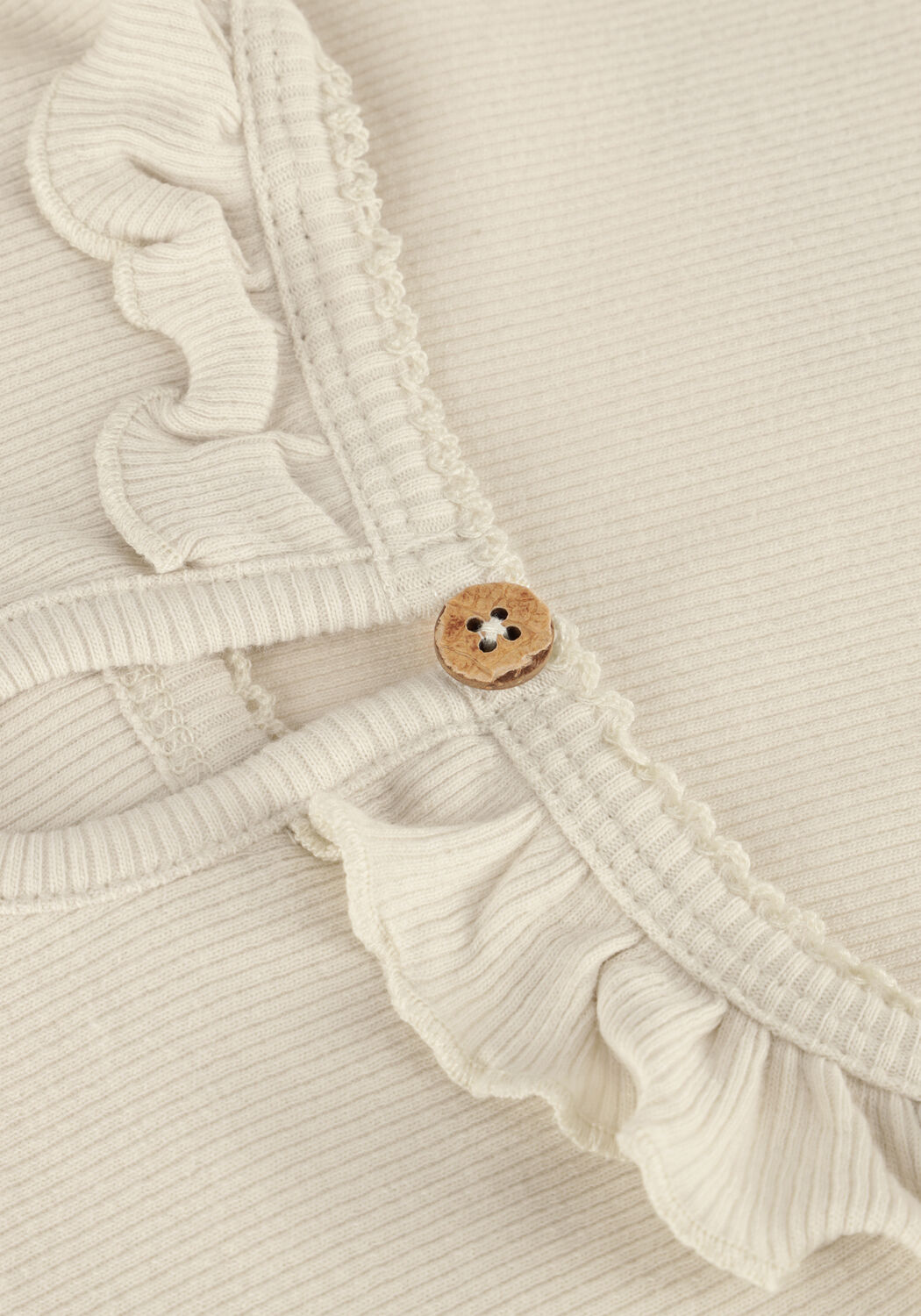 Ecru LIL' ATELIER Tops & T-shirts NMFGAGO DIA SLIM TOP - large