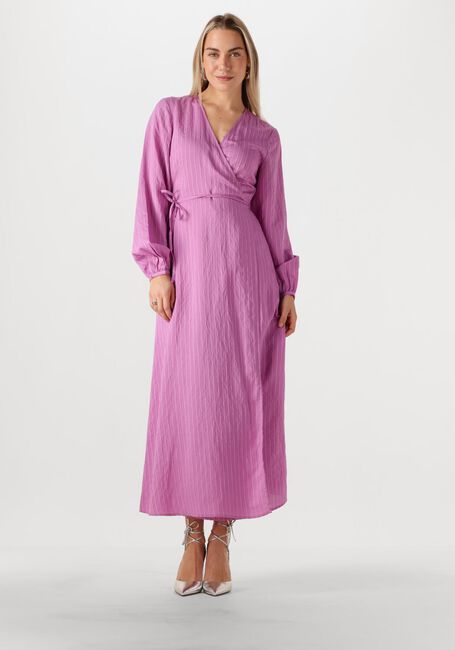Lila SELECTED FEMME Midikleid SLFLUCIA-SUSIE LS ANKLE WRAP DRESS - large