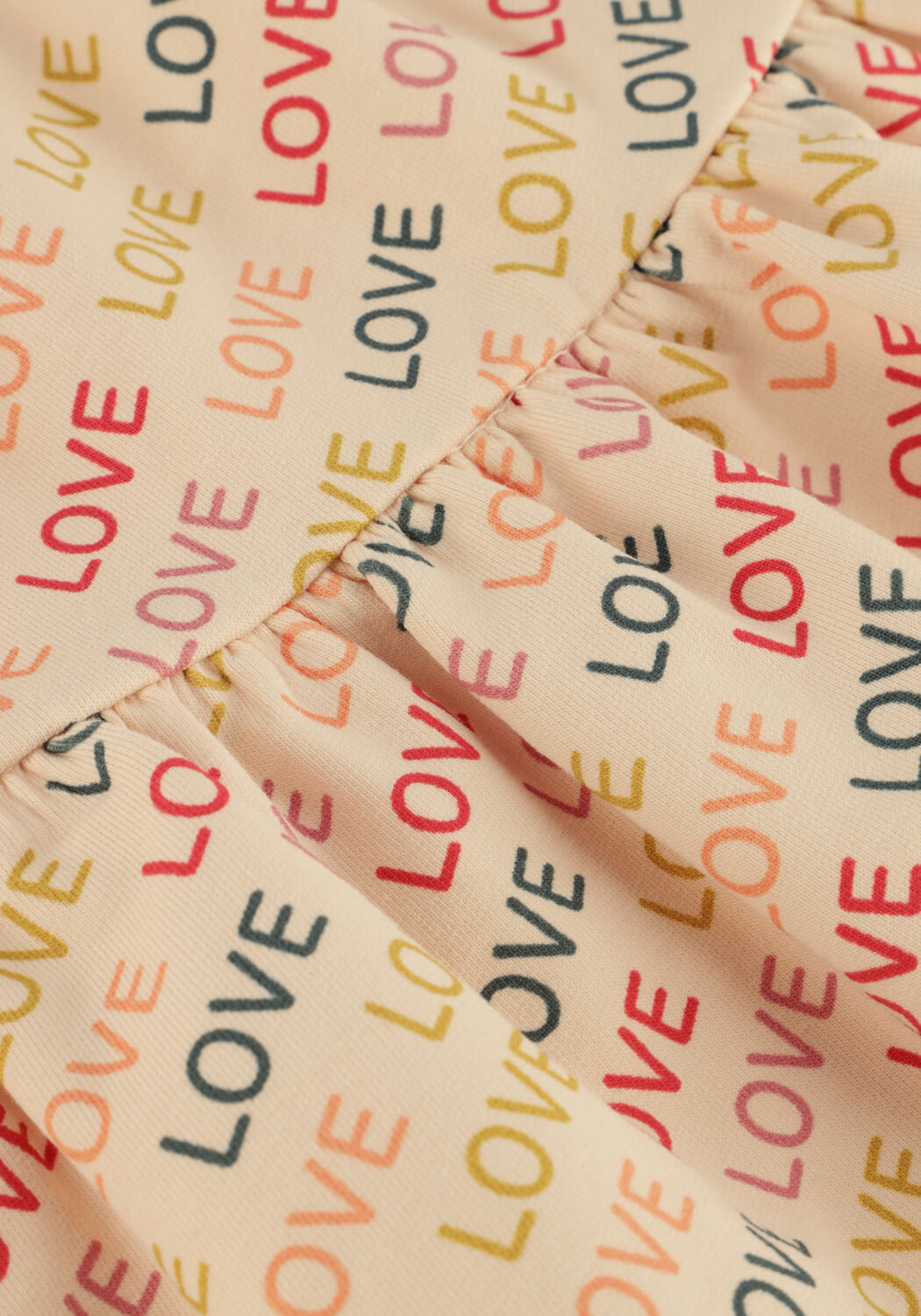 Creme PETIT BLUSH Minirock RUFFLE SKIRT - large