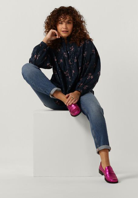 Dunkelblau LOLLYS LAUNDRY Bluse CARA SHIRT - large