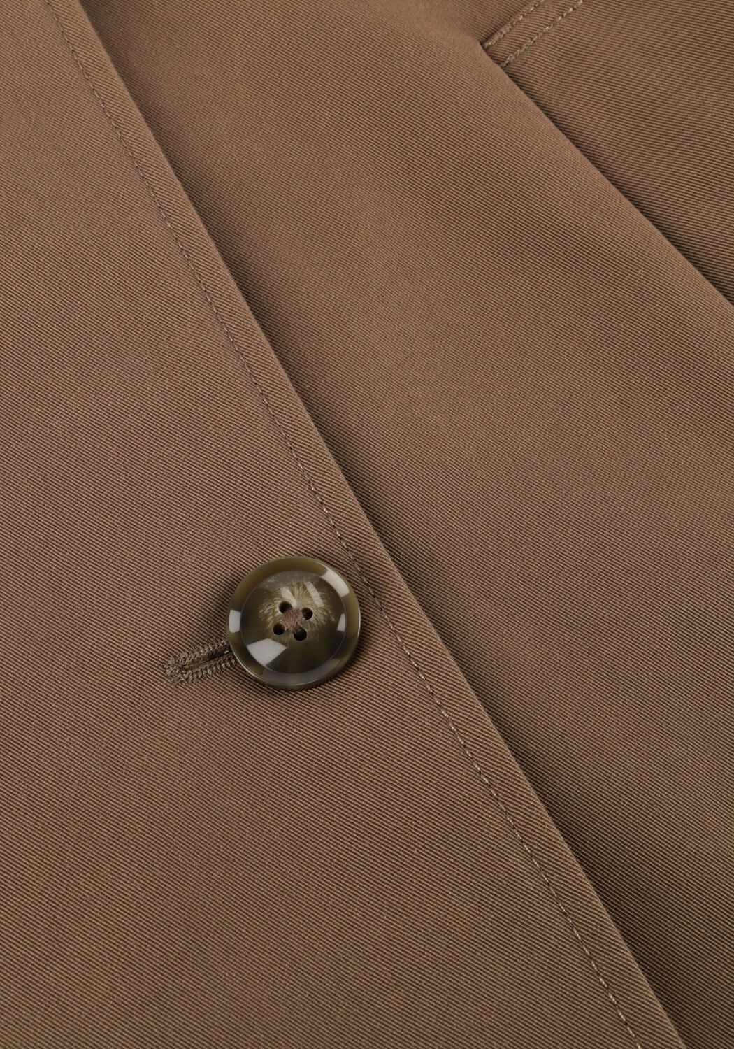 Braune WITHBLACK Jack WBLJIMBERLY SHORT TRENCH COAT - large