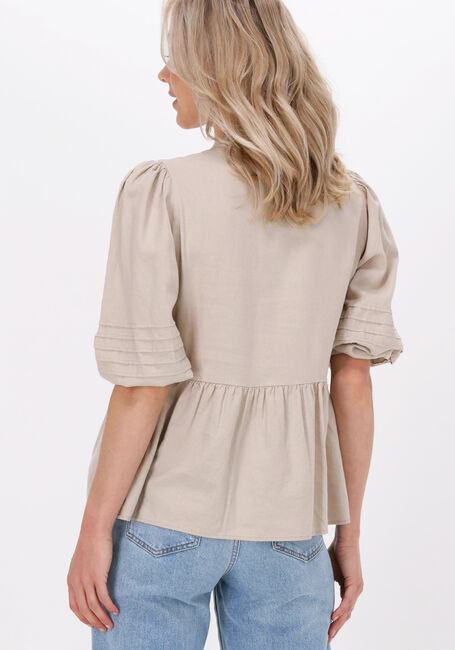 Beige LEVETE ROOM Blusen NAJA 10 SHIRT - large