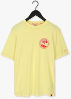 Gelbe SCOTCH & SODA T-shirt LOGO GRAPHIC JERSEY T-SHIRT IN ORGANIC COTTON