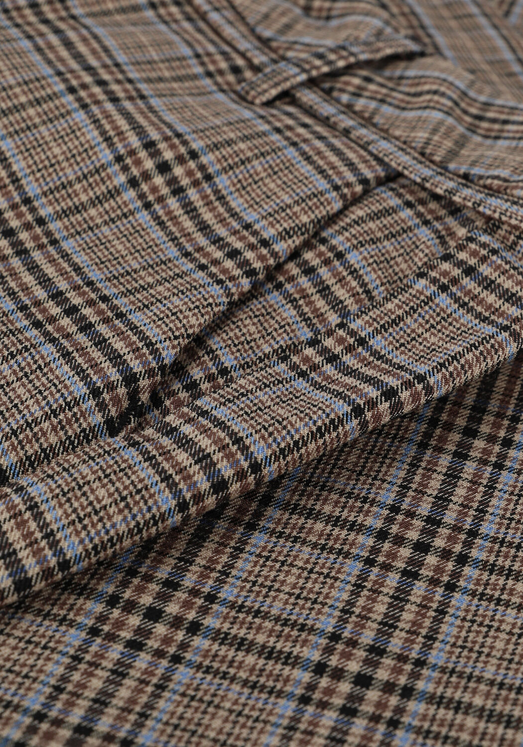 Braune MINUS Hose NEW CARMA CHECK 7/8 PANTS - large