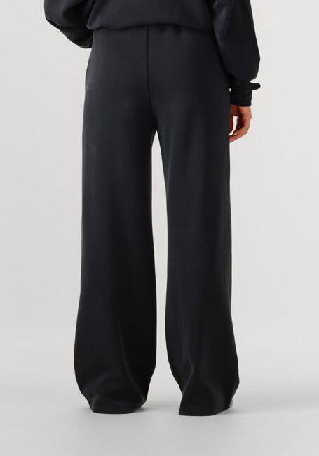 Schwarze ALIX THE LABEL Jogginghose LADIES KNITTED FLOWY WIDE LEG PANTS - large