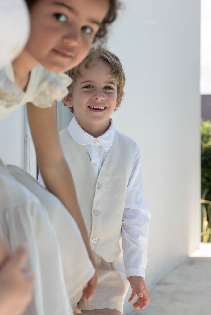 Beige MARMAR COPENHAGEN Kurze Hose PINON - large