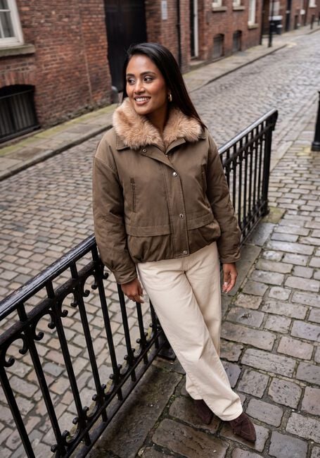 Beige NUKUS Sweatshirt NICKY PULLOVER - large