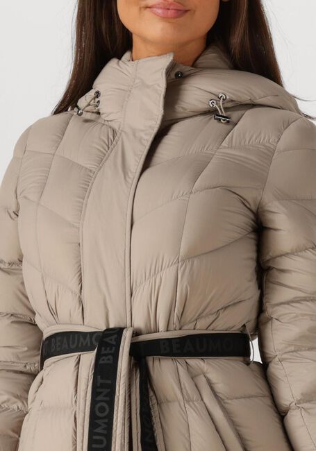 Sand BEAUMONT Wattierte Jack VALENTINA LONG COAT - large