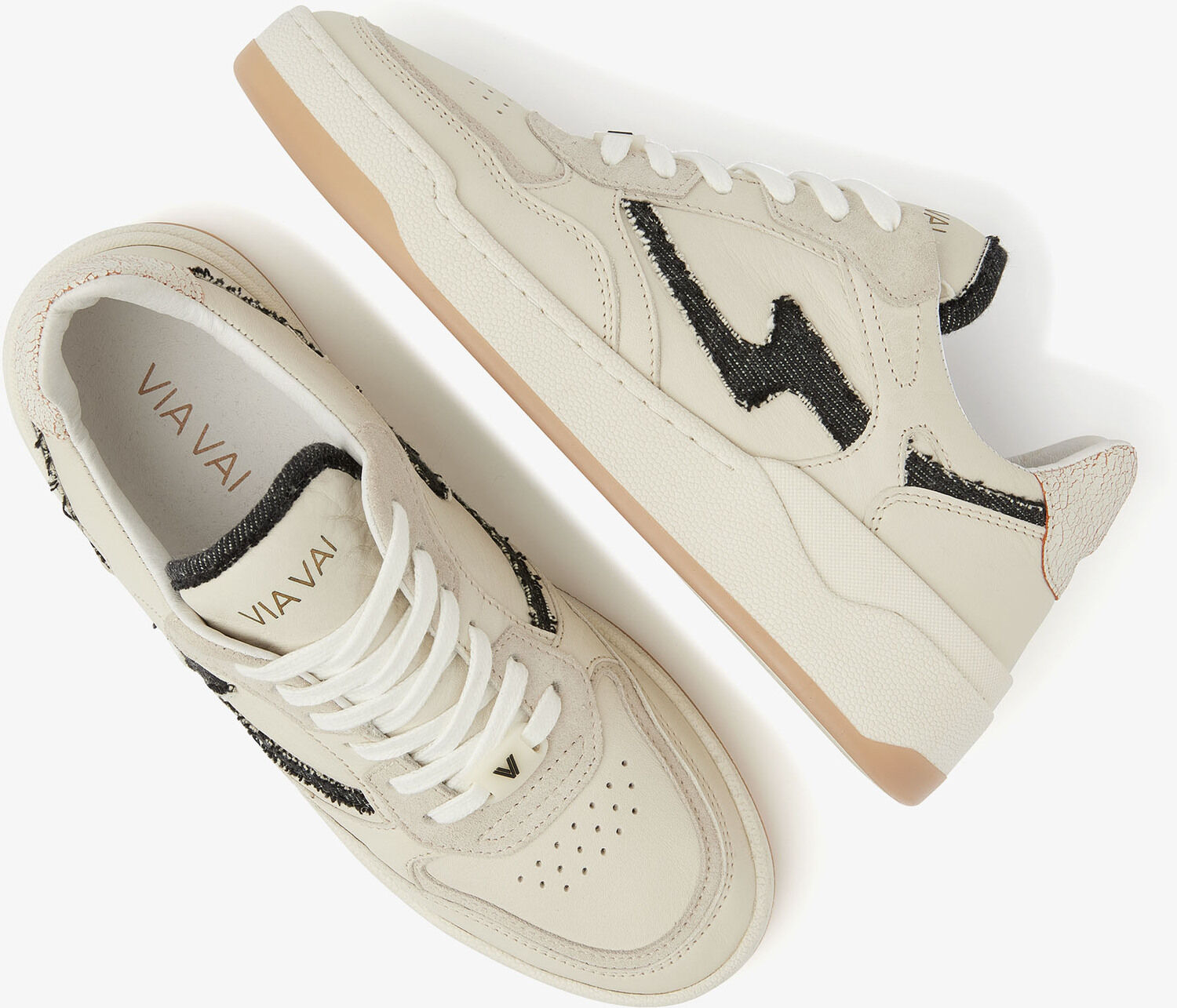 Beige VIA VAI Sneaker Low SAM LEVI - large