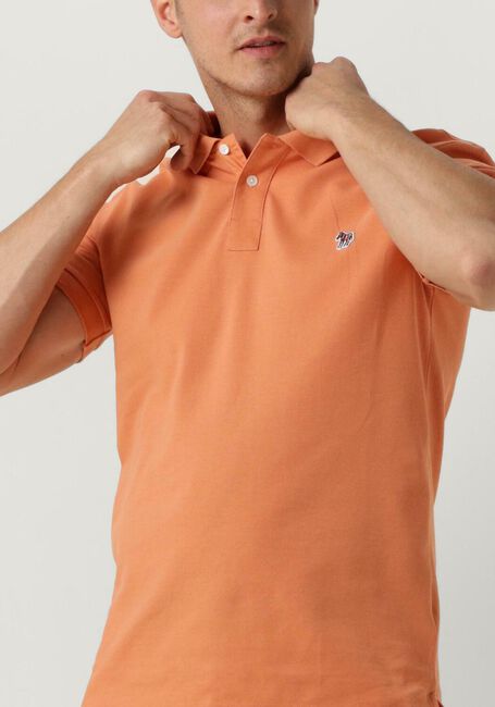 Orangene PS PAUL SMITH Polo-Shirt MENS SLIM FIT SS POLO SHIRT ZEBRA - large