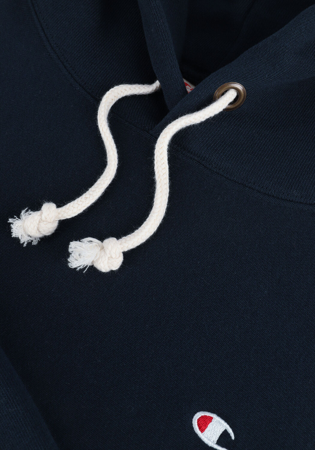 Dunkelblau CHAMPION Sweatshirt HOODED SWEATSHIRT MEN - large