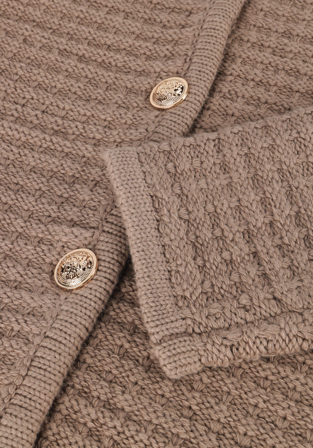 Taupe NEO NOIR Strickjacke LIMONE KNIT JACKET - large