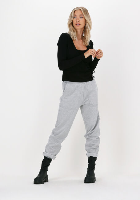 Schwarze ENVII Top ENALLY LS V-N TEE 5314 - large