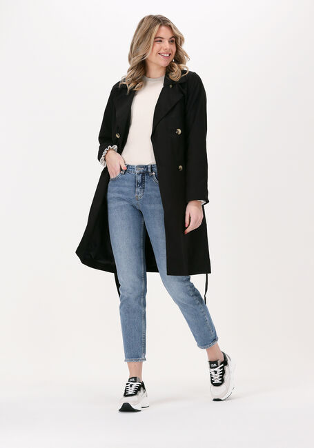 Schwarze SELECTED WOMEN Trenchcoats WEKA TRENCHCOAT - large