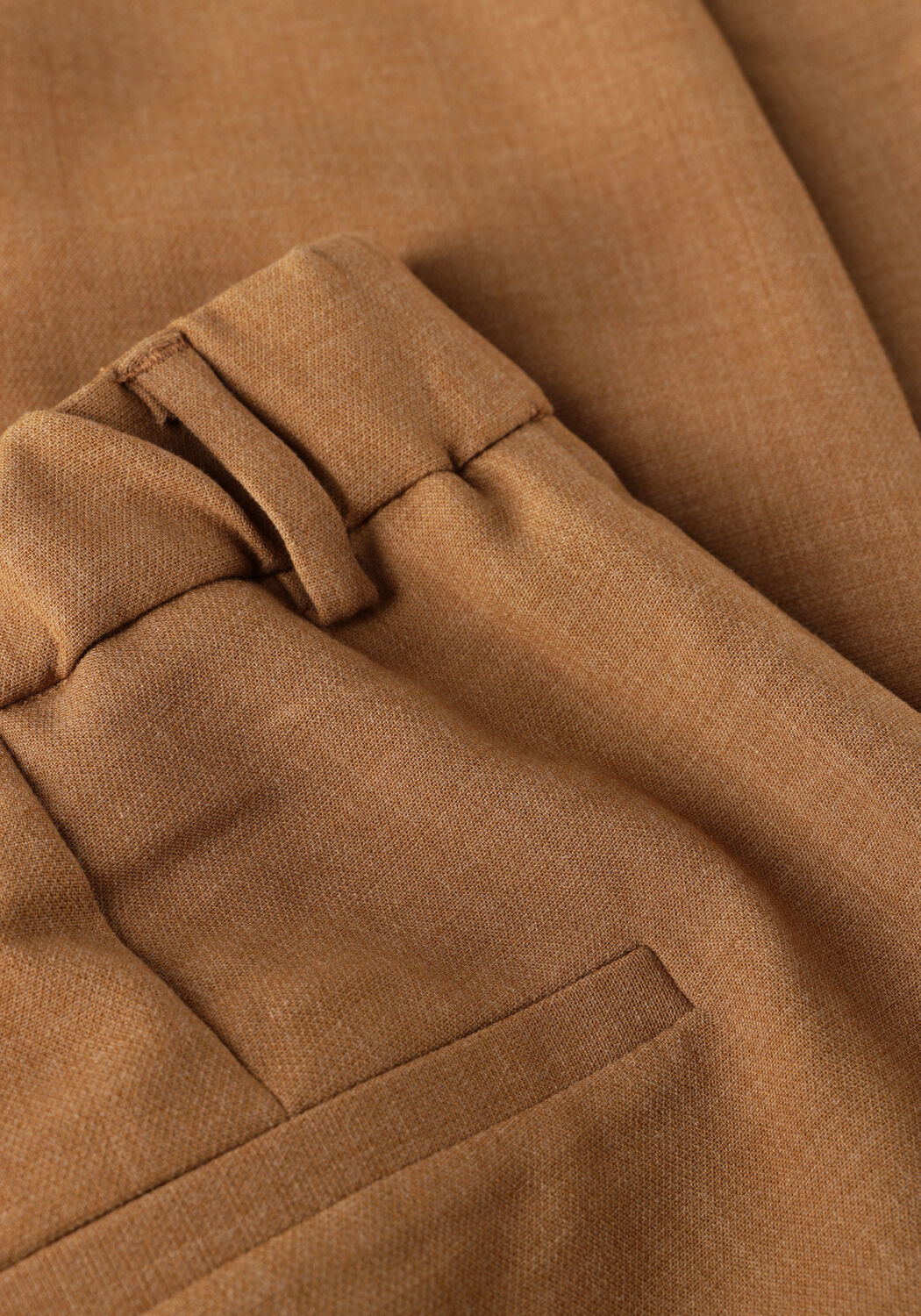 Camelfarbene MSCH COPENHAGEN Weite Hose MSCHMACY MICHELLE HW WIDE PANTS LONG - large