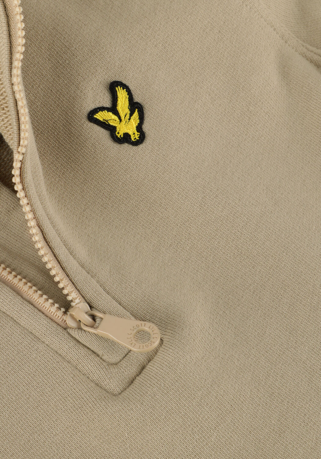 Braune LYLE & SCOTT Pullover QUARTER ZIP PULLOVER - large