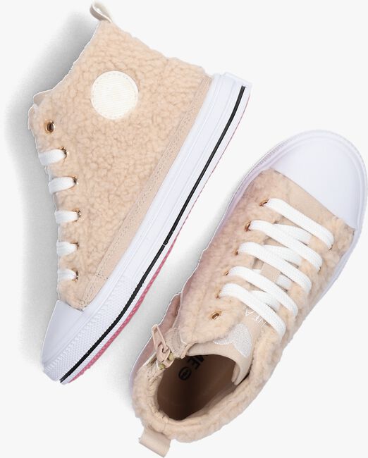 Beige SHOESME Sneaker high ON23S265 - large