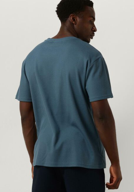 Blaue ANERKJENDT T-shirt AKKIKKI S/S WAFFLE TEE - large