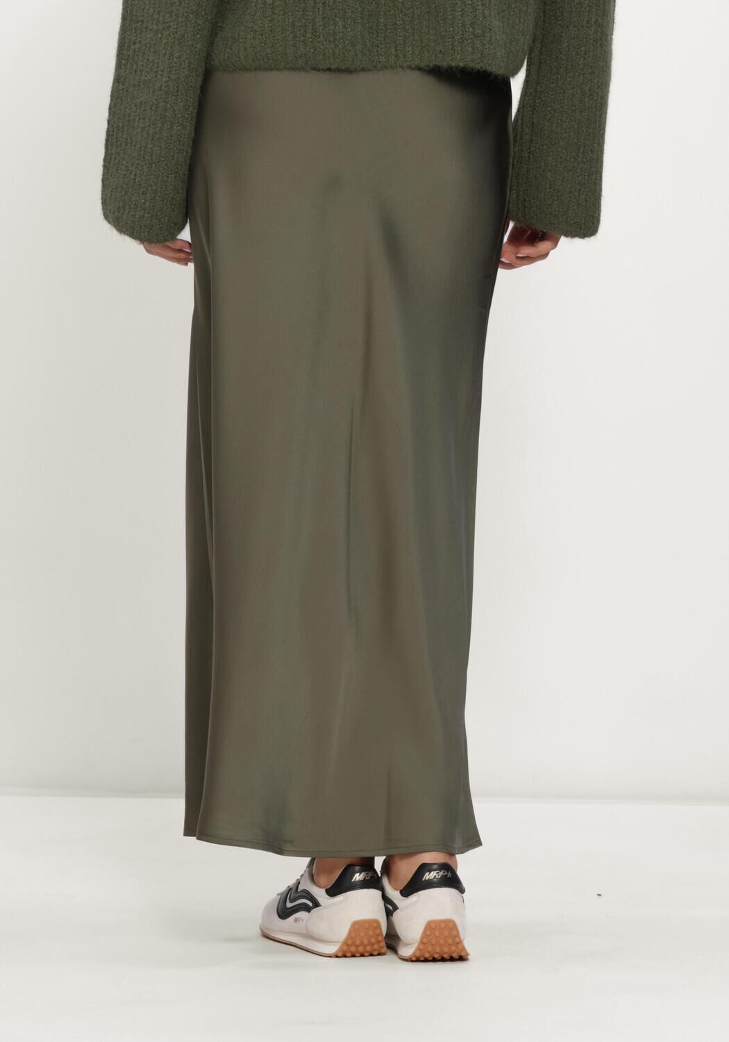 Olive EDITED Maxirock SILVA SKIRT - large