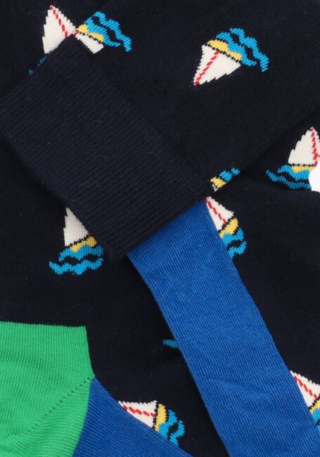 Blaue HAPPY SOCKS Socken SAIL AWAY - large