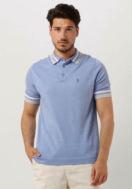 Blaue CYCLEUR DE LUXE Polo-Shirt SHIFTER - large